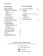 Preview for 2 page of Electrolux ESF 2435 Instruction Book