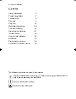 Preview for 4 page of Electrolux ESF 43011 User Manual