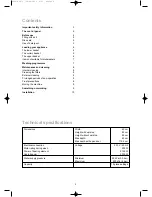 Preview for 2 page of Electrolux ESF 605 Instruction Book