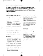 Preview for 3 page of Electrolux ESF 605 Instruction Book