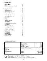 Предварительный просмотр 2 страницы Electrolux ESF 6141 Instruction Book