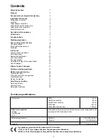 Preview for 2 page of Electrolux ESF 6146 S Instruction Book