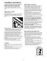 Preview for 4 page of Electrolux ESF 6146 S Instruction Book