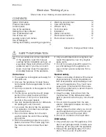 Preview for 2 page of Electrolux ESF 63021 User Manual