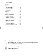 Preview for 4 page of Electrolux ESF 66030 User Manual