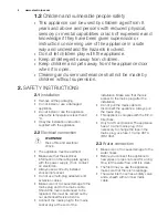 Preview for 4 page of Electrolux ESF 8530ROW User Manual