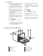 Preview for 4 page of Electrolux ESF2210DW User Manual