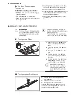 Preview for 14 page of Electrolux ESF2300OW User Manual