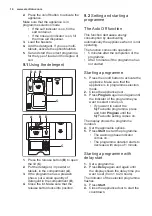 Предварительный просмотр 14 страницы Electrolux ESF4660ROW User Manual