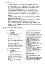 Preview for 4 page of Electrolux ESF5512LOW User Manual