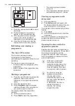 Предварительный просмотр 14 страницы Electrolux ESF5512LOW User Manual