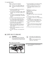 Preview for 12 page of Electrolux ESF6200LOW User Manual