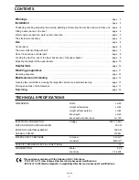 Preview for 2 page of Electrolux ESF632 Instruction Booklet