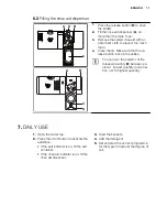 Preview for 11 page of Electrolux ESF6500LOW User Manual