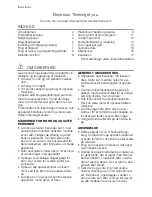 Preview for 2 page of Electrolux ESF65054 User Manual