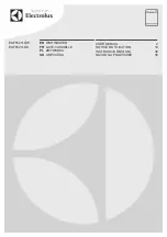 Preview for 1 page of Electrolux ESF6521LOW User Manual