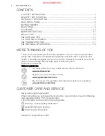 Preview for 2 page of Electrolux ESF6535LOW User Manual