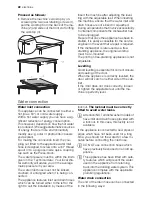 Preview for 22 page of Electrolux ESF65710 User Manual