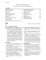 Preview for 2 page of Electrolux ESF66830 User Manual