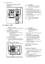 Предварительный просмотр 14 страницы Electrolux ESF7552ROW User Manual