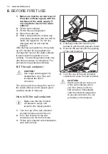 Предварительный просмотр 14 страницы Electrolux ESF7760ROX User Manual