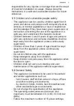 Preview for 3 page of Electrolux ESF8635ROW User Manual