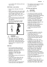 Preview for 5 page of Electrolux ESF8635ROW User Manual