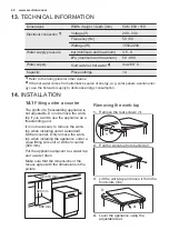 Предварительный просмотр 22 страницы Electrolux ESF8725ROX User Manual