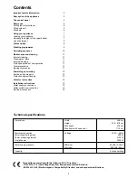 Preview for 2 page of Electrolux ESI 4120 Instruction Book