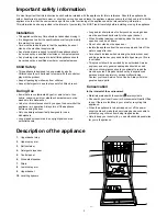 Preview for 3 page of Electrolux ESI 4120 Instruction Book