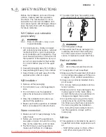 Preview for 3 page of Electrolux ESI 45010 User Manual