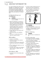 Preview for 34 page of Electrolux ESI 45010 User Manual