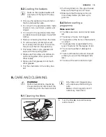 Предварительный просмотр 15 страницы Electrolux ESI 6700RAX User Manual