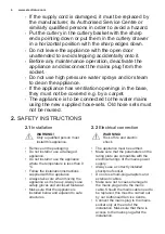 Preview for 4 page of Electrolux ESI5206LOX User Manual