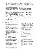 Preview for 4 page of Electrolux ESI5540LOW User Manual