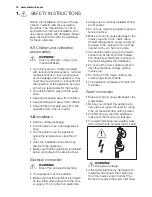 Предварительный просмотр 16 страницы Electrolux ESI6200LOK User Manual