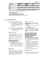 Предварительный просмотр 39 страницы Electrolux ESI6510LAW User Manual