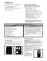 Предварительный просмотр 8 страницы Electrolux ESL 4115 Instruction Book