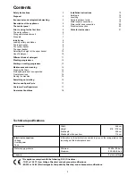 Предварительный просмотр 2 страницы Electrolux ESL 4126 Instruction Book