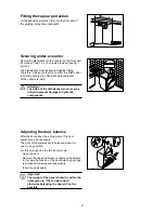 Предварительный просмотр 27 страницы Electrolux ESL 424 Instruction Book