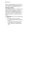 Preview for 20 page of Electrolux ESL 43020 User Manual