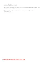 Preview for 72 page of Electrolux ESL 47020 User Manual