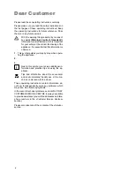 Preview for 2 page of Electrolux ESL 590 Operating Instructions Manual