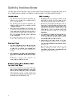 Preview for 4 page of Electrolux ESL 590 Operating Instructions Manual