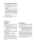 Preview for 8 page of Electrolux ESL 590 Operating Instructions Manual