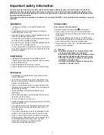 Preview for 3 page of Electrolux ESL 6180 Instruction Book