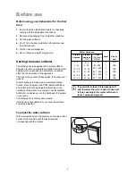 Preview for 5 page of Electrolux ESL 624 Instruction Book