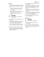 Предварительный просмотр 21 страницы Electrolux ESL 6391RA User Manual