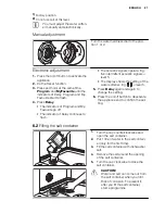 Предварительный просмотр 27 страницы Electrolux ESL 6391RA User Manual