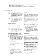 Предварительный просмотр 58 страницы Electrolux ESL 6391RA User Manual